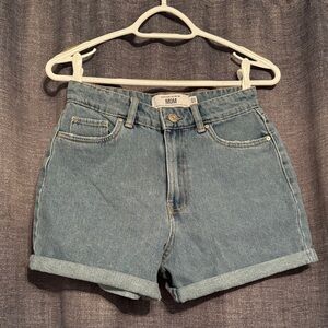 Refuge Light Blue Jean Shorts